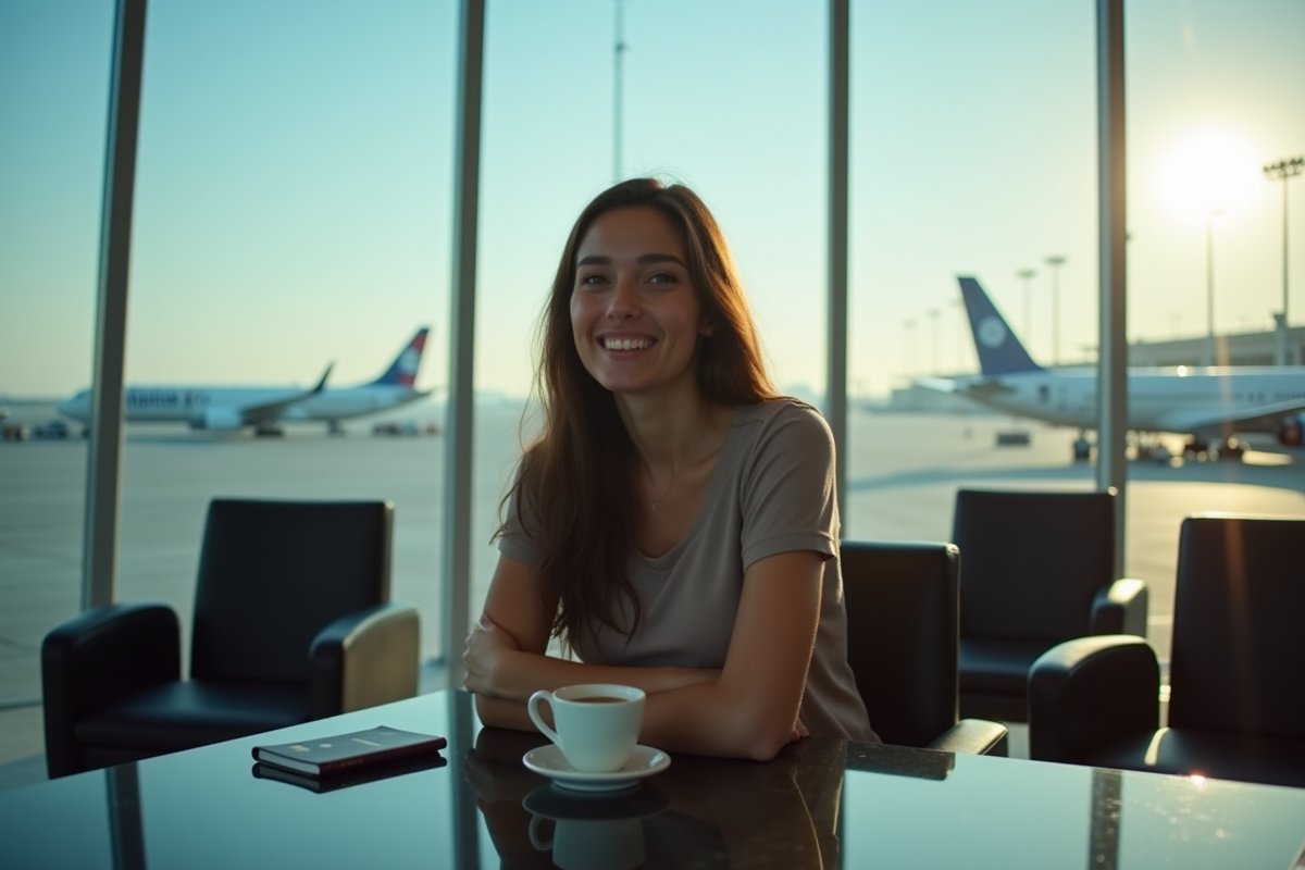 femme voyageuse