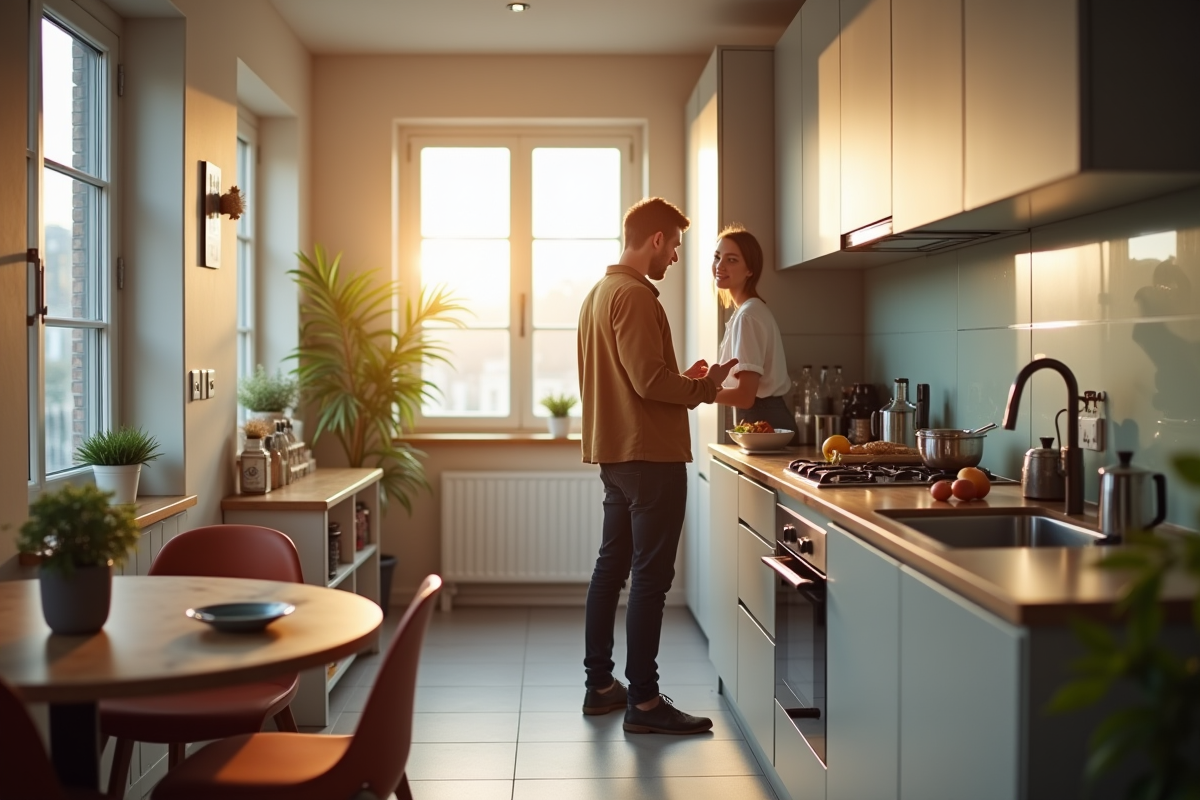 appartement partagé