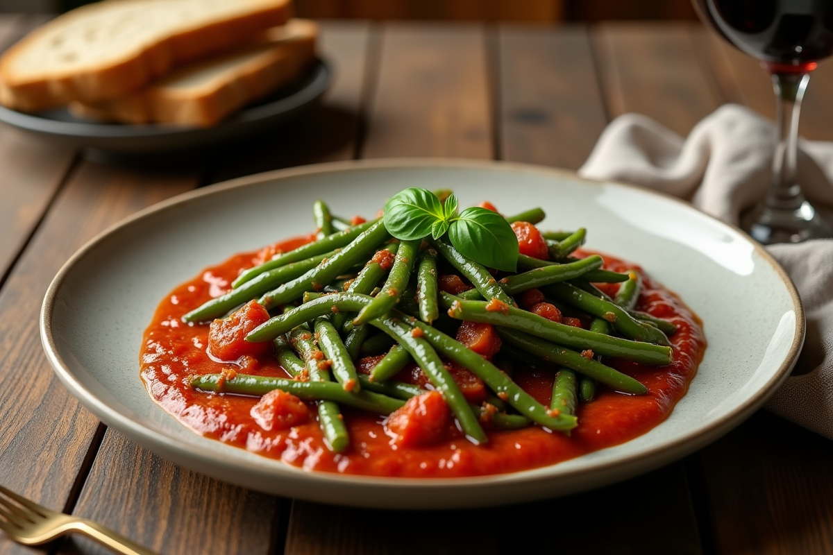 haricots plats