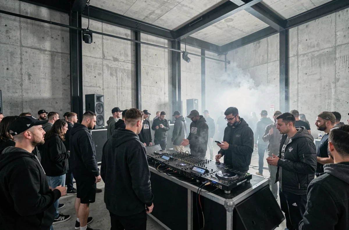 OBE, nouveau club house et techno à Confluence Lyon avec ambiance industrielle et DJ set immersif